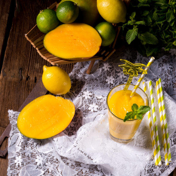Smoothie mangue citron vert